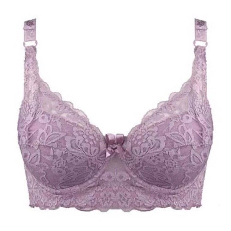 Traditional High-end Thin Cotton Push Up Bra