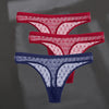 Sexy Solid Color Women's Thong Panties