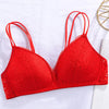 Thin Lace Without Steel Ring Push Up Bra
