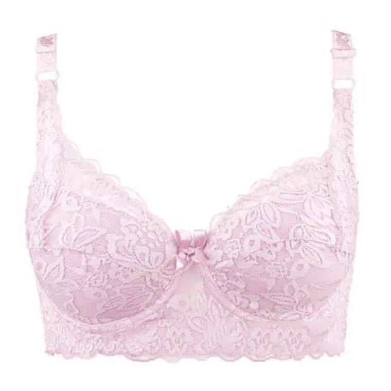 Traditional High-end Thin Cotton Push Up Bra