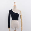 Female Knitting Cropped Camis Tees