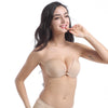 Thickened 3CM Palm Cup Strapless Push Up Bra